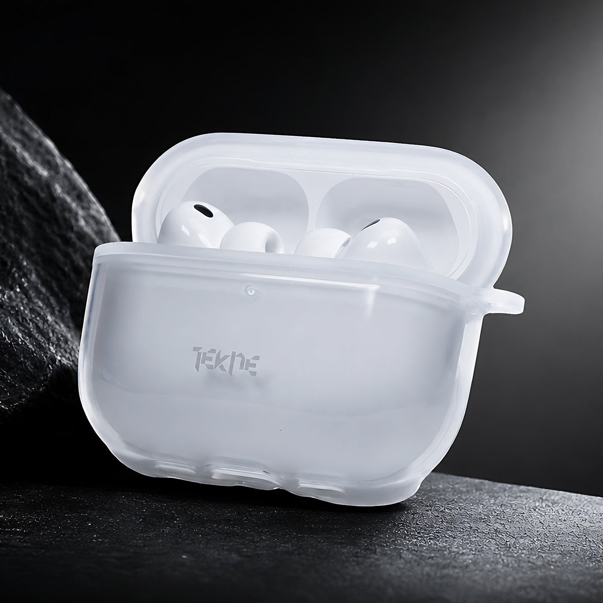 TEKNE Airbag Shockproof Case -Clear White