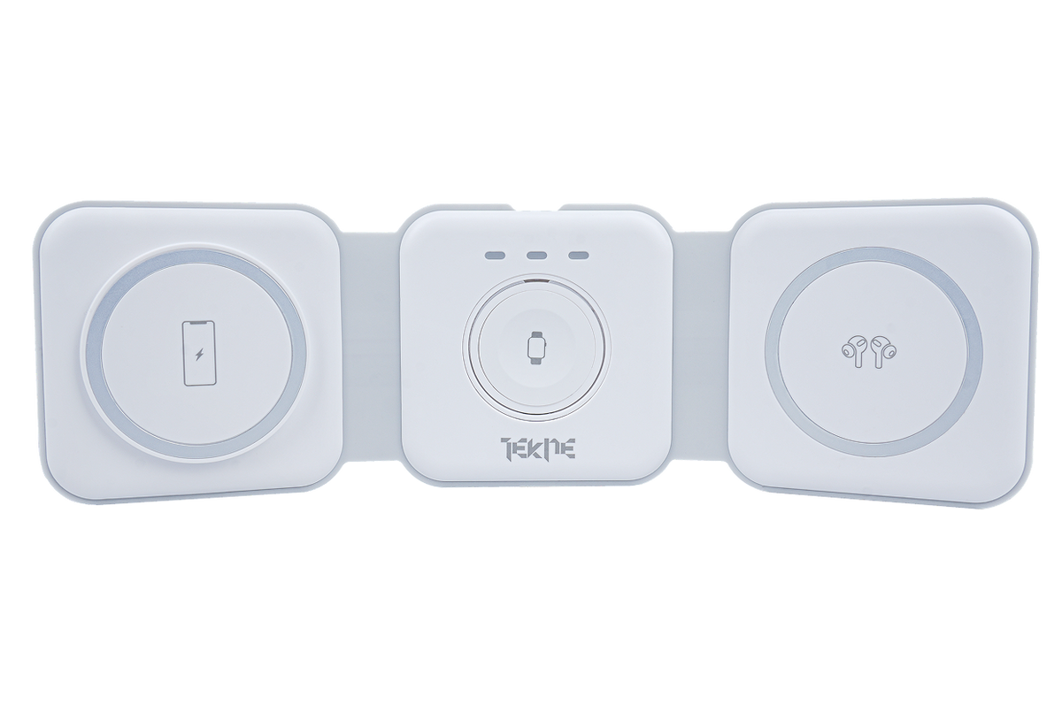 TEKNE 3in1 Travel Wireless charger