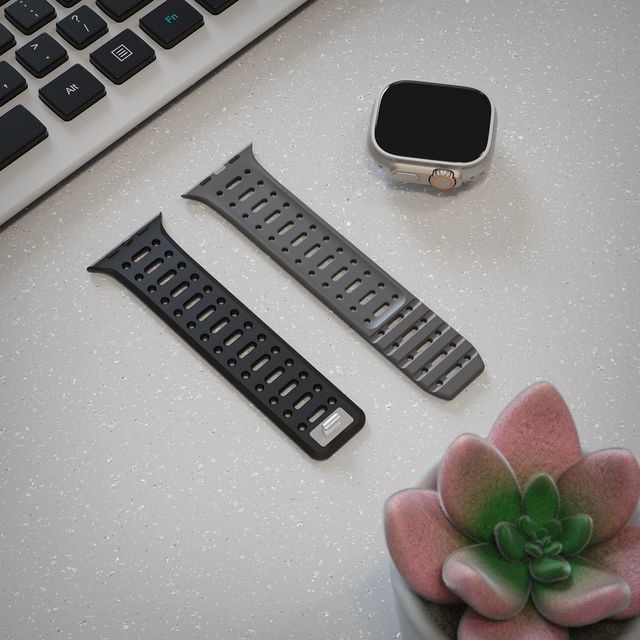 Tekne Combat Dual-Tone Silicone Band | Waterproof, Flexible StrapÂ 