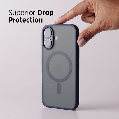 Tekne Matt MagSafe Case for iPhone 16 | Matte Finish | MagSafe Compatible & Scratch-Resistant