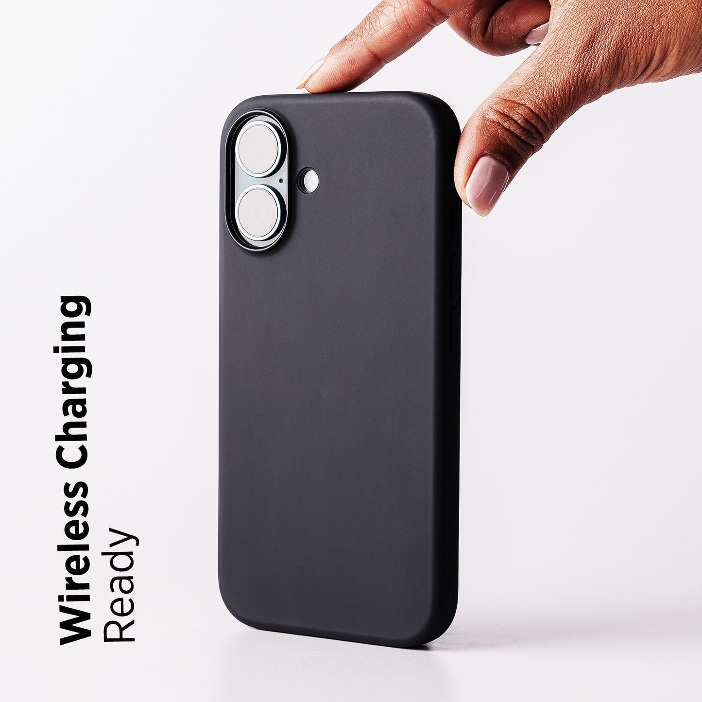 Tekne Silicone Case for iPhone 16 | Soft-Touch Grip | Shockproof & Wireless Charging Compatible
