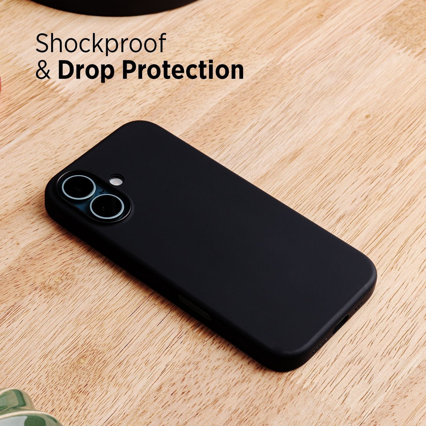 Tekne Silicone Case for iPhone 16 | Soft-Touch Grip | Shockproof & Wireless Charging Compatible
