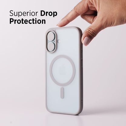 Tekne Matt MagSafe Case for iPhone 16 | Matte Finish | MagSafe Compatible & Scratch-Resistant