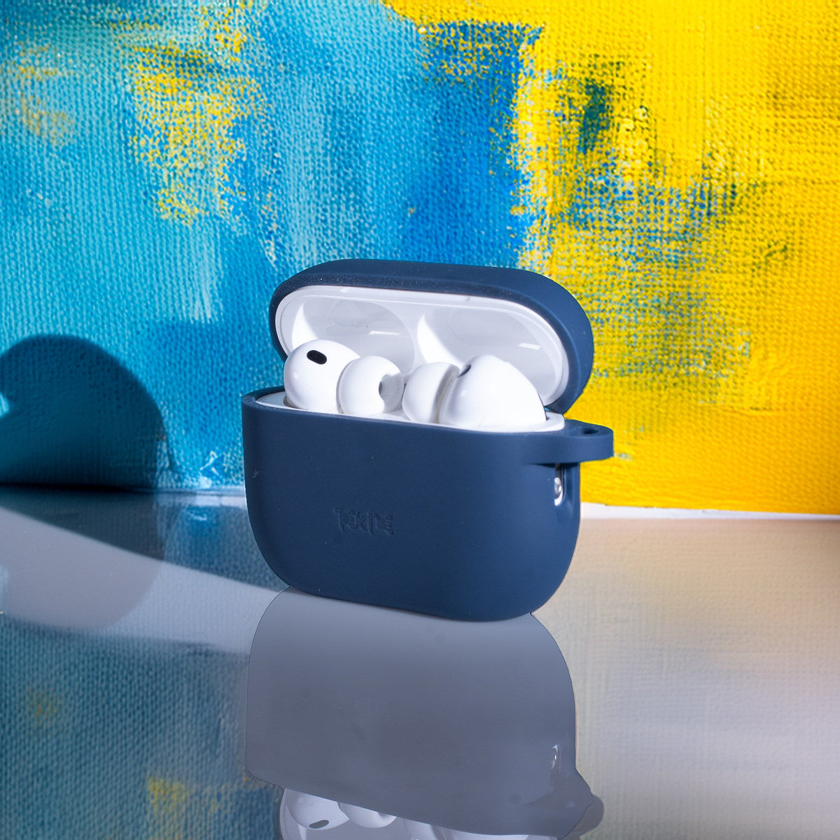 TEKNE Silicone Case for Airpods Pro3 -Blue