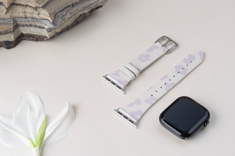 Tekne FLORO Leather Band | Printed Genuine Leather, Durable, Stylish StrapÂ 