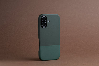 TEKNE DualTone Vegan Leather Case for iPhone 17