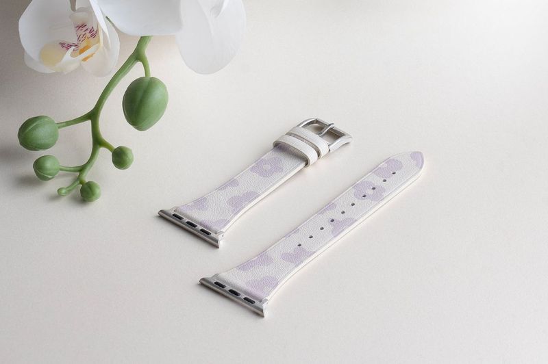 Tekne FLORO Leather Band | Printed Genuine Leather, Durable, Stylish StrapÂ 