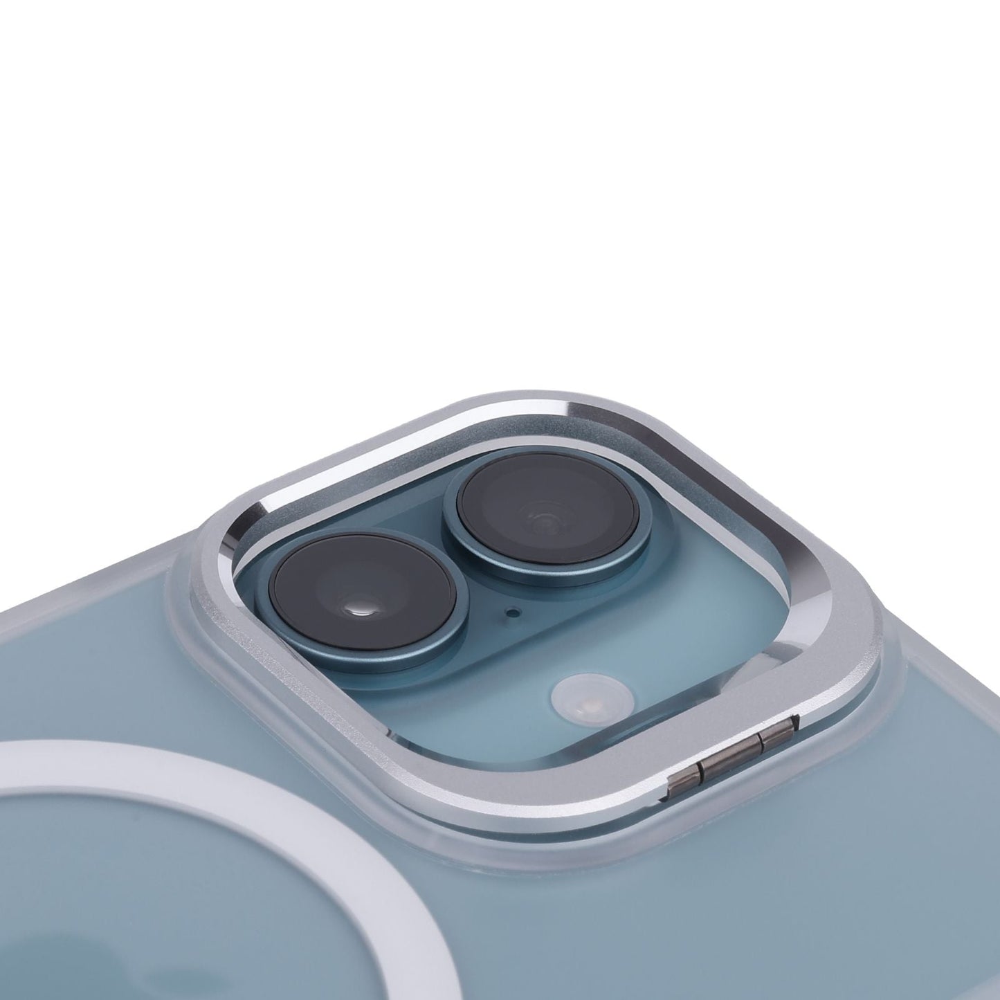 Tekne CLEAR Case with Camera Stand for iPhone 16 | Slim, Transparent & Scratch-Resistant