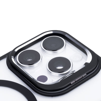 Tekne CLEAR Case with Camera Stand for iPhone 16 Pro | Slim, Transparent & Scratch-Resistant