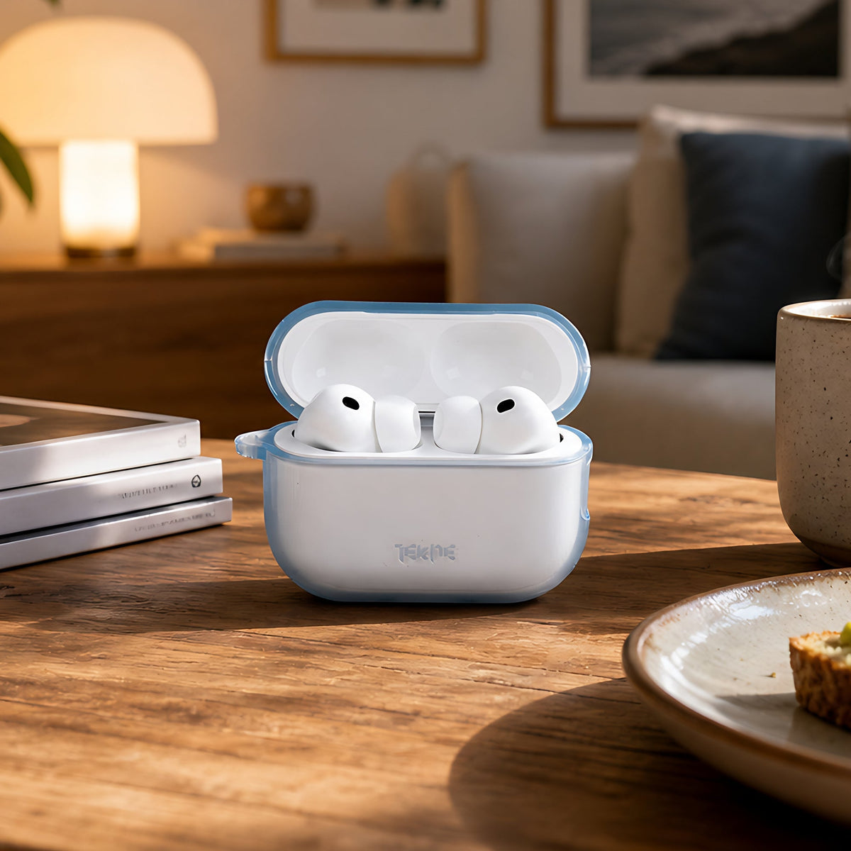 TEKNE  Shockproof Case for Airpods Pro3-Clear
