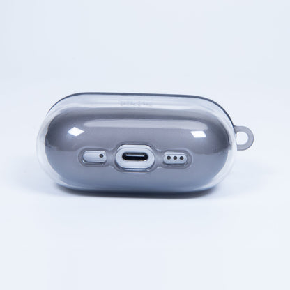 TEKNE Airbag Shockproof Case  for Airpods Pro3-Clear Black
