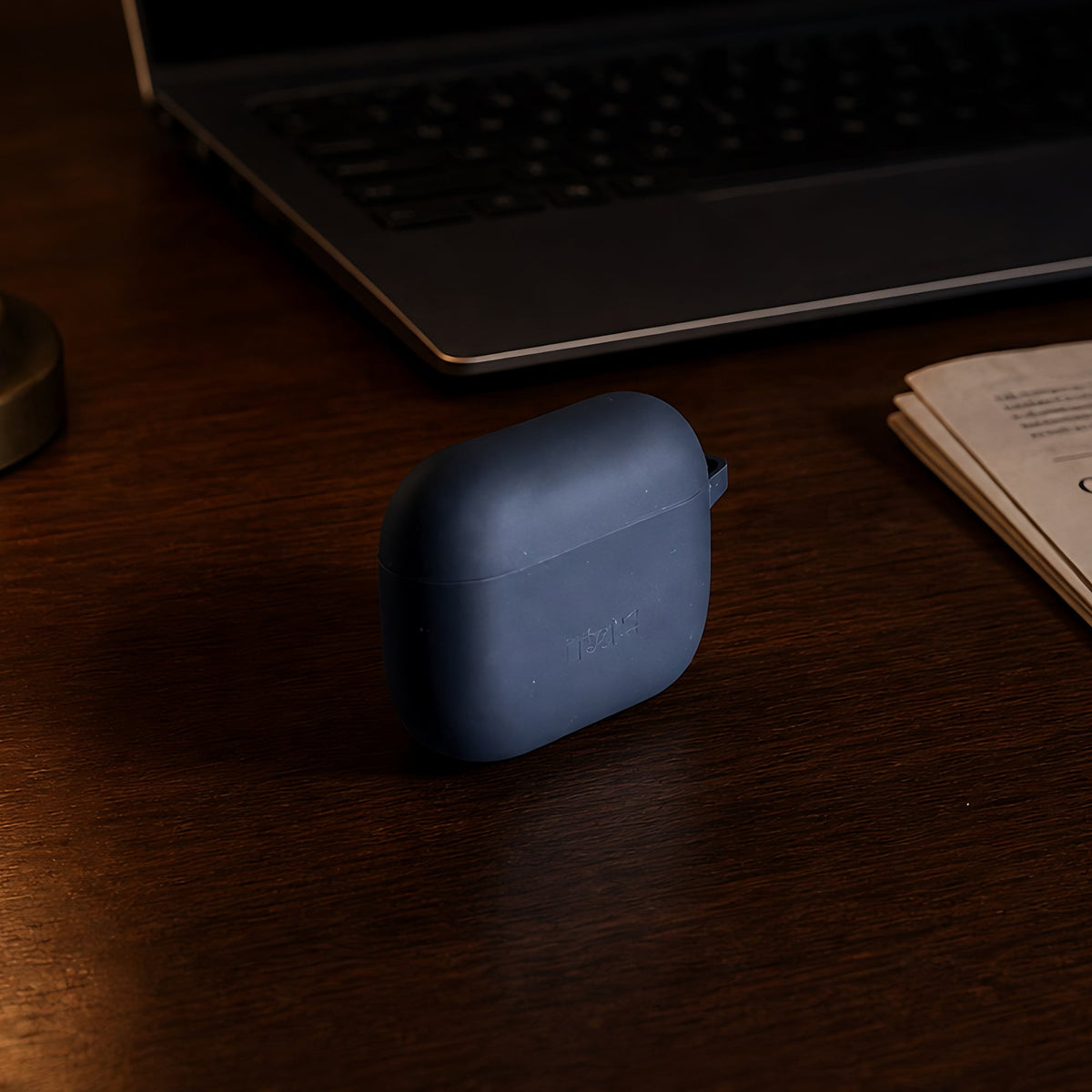 TEKNE Silicone Case for Airpods Pro3 -Black
