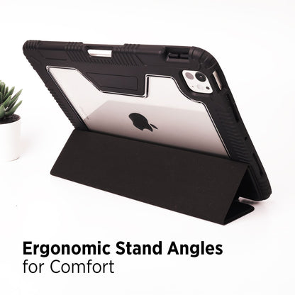 Tekne Shockproof Vegan Leather Case for iPad Pro 13 M4 | Stand Function | Drop Protection
