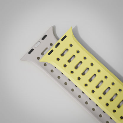 Tekne Combat Dual-Tone Silicone Band | Waterproof, Flexible StrapÂ 