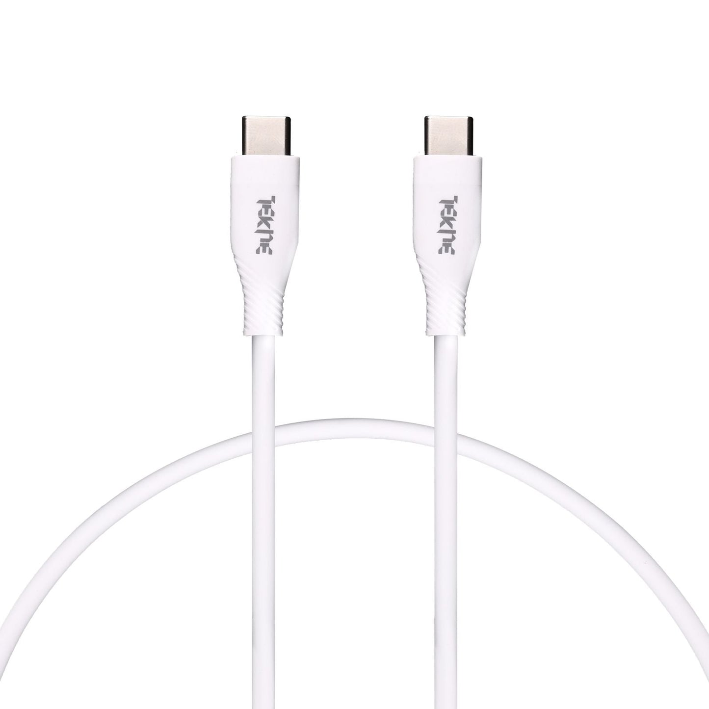Tekne 60W iPhone Silicone Charging Cable | Fast Charging | Ultra-Durable | Tangle-Free Design