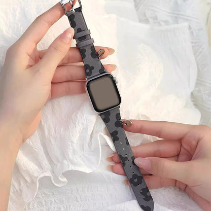 Tekne FLORO Leather Band | Printed Genuine Leather, Durable, Stylish StrapÂ 