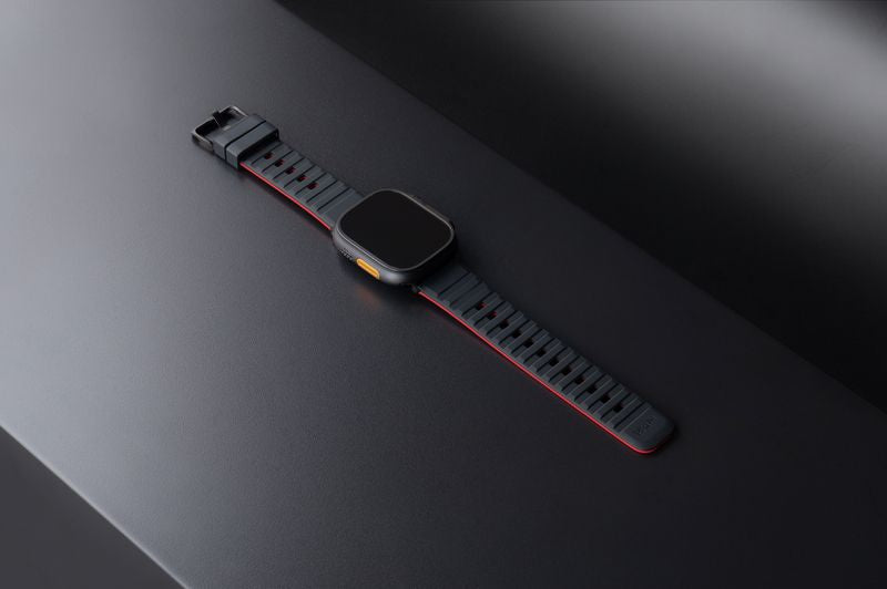 Tekne Classic Silicone Sports Band | Lightweight, Breathable, Waterproof Strap Â 