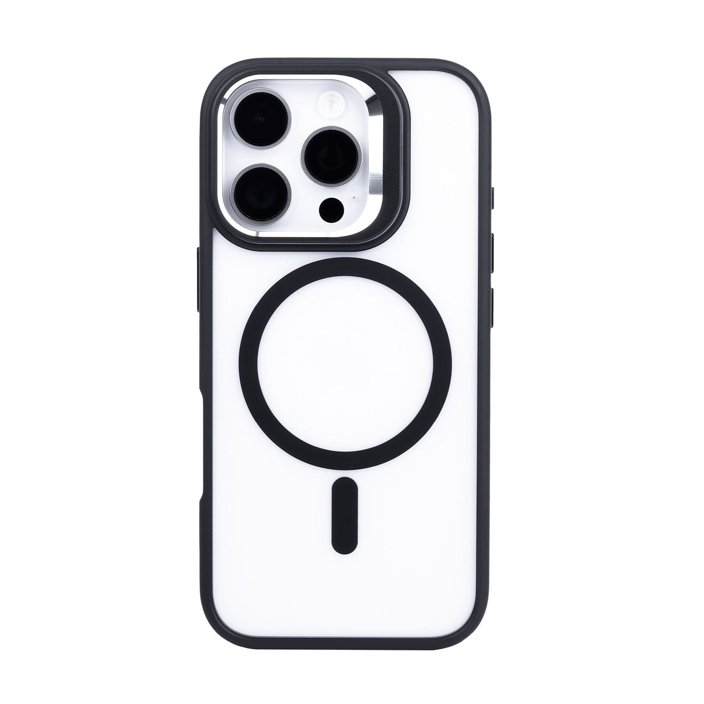 Tekne CLEAR Case with Camera Stand for iPhone 16 Pro | Slim, Transparent & Scratch-Resistant