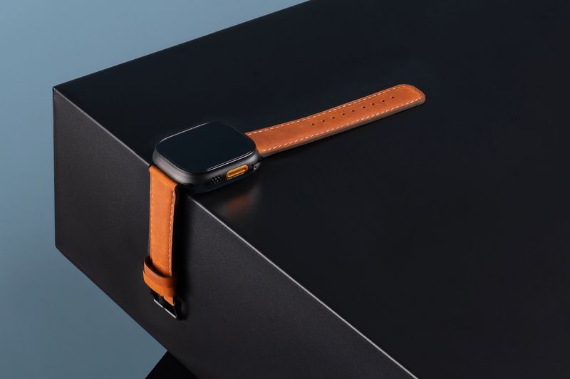 Tekne Classic Leather Band | Genuine Leather, Quick-Release, Durable StrapÂ 