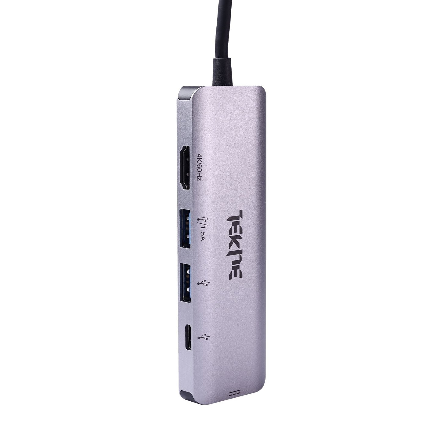 Tekne Essential USB-C Hub | 8-in-1 Multiport Adapter | 100W Fast Charging & 4K HDMI