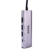 Tekne Essential USB-C Hub | 8-in-1 Multiport Adapter | 100W Fast Charging & 4K HDMI