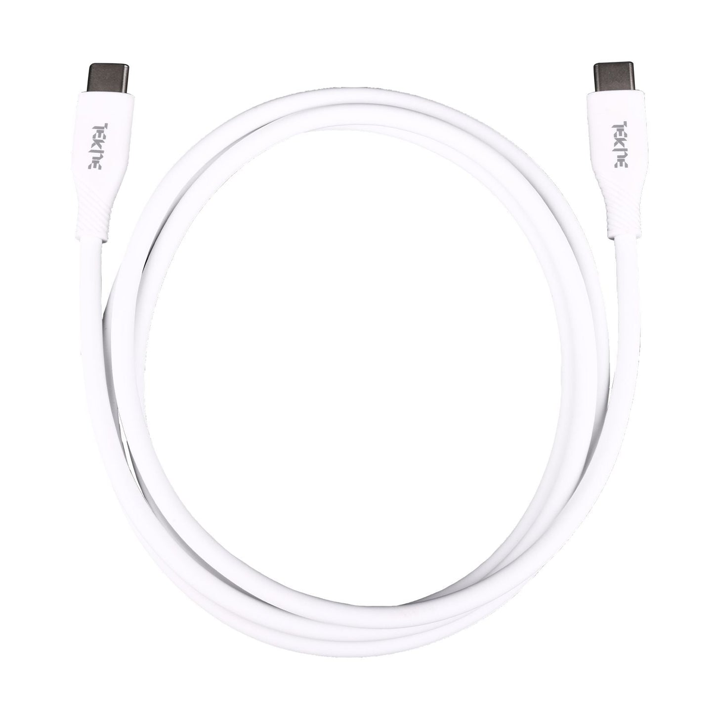 Tekne 60W iPhone Silicone Charging Cable | Fast Charging | Ultra-Durable | Tangle-Free Design