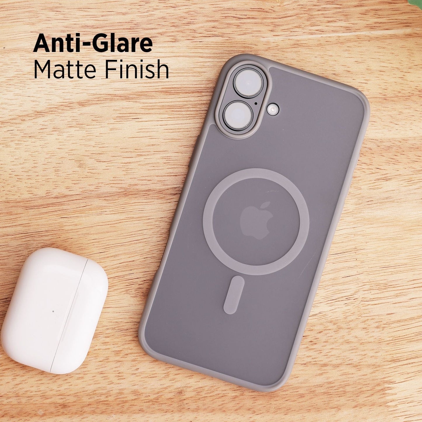 Tekne Matt MagSafe Case for iPhone 16 Plus | Matte Finish | MagSafe Compatible & Scratch-Resistant