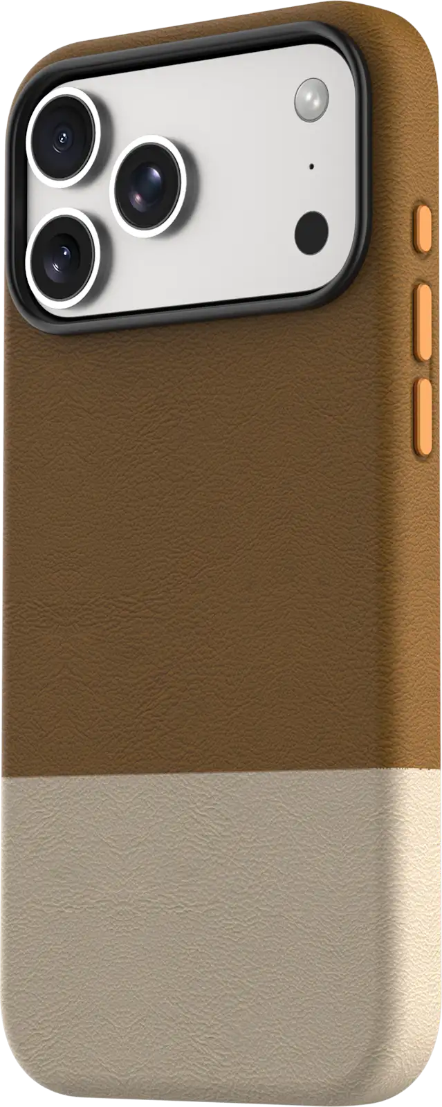 TEKNE DualTone Vegan Leather Case for iPhone 17  Pro Max