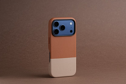 Tekne DualTone Vegan Leather Case for iPhone 17  Pro