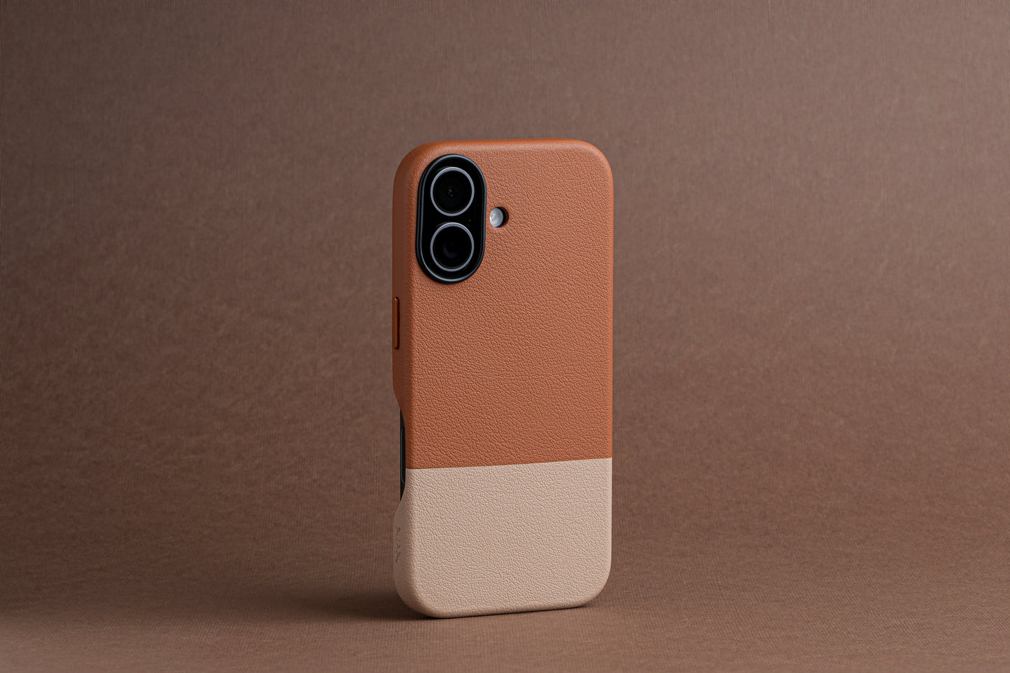 TEKNE DualTone Vegan Leather Case for iPhone 17