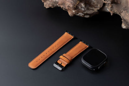Tekne Classic Leather Band | Genuine Leather, Quick-Release, Durable StrapÂ 