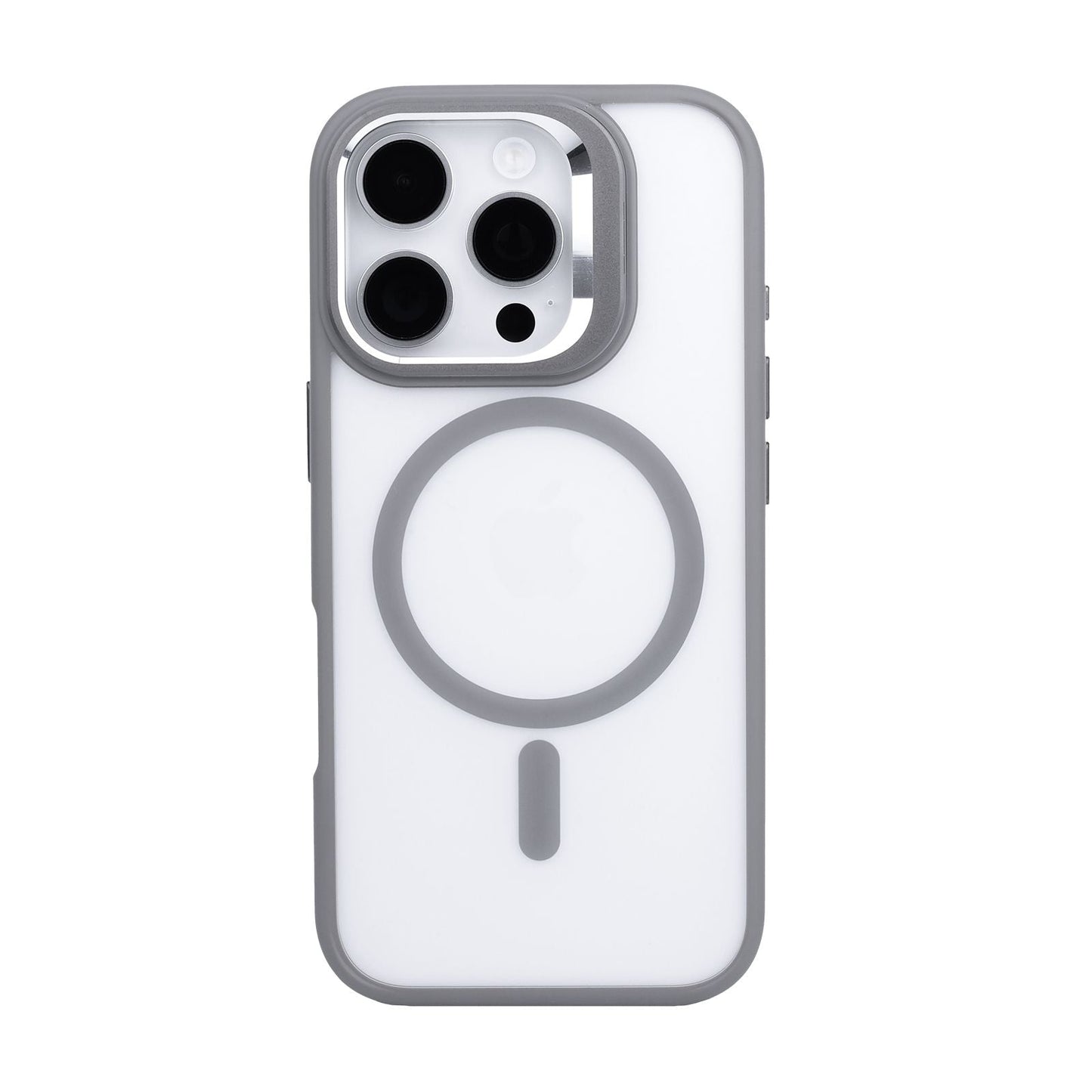 Tekne CLEAR Case with Camera Stand for iPhone 16 Pro | Slim, Transparent & Scratch-Resistant