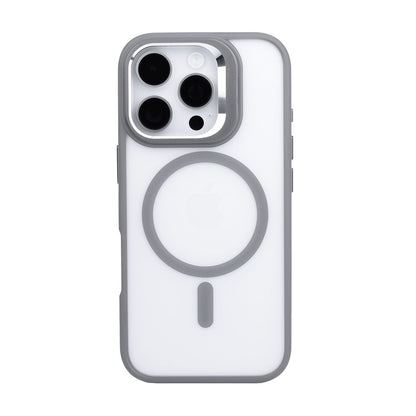 Tekne CLEAR Case with Camera Stand for iPhone 16 Pro | Slim, Transparent & Scratch-Resistant