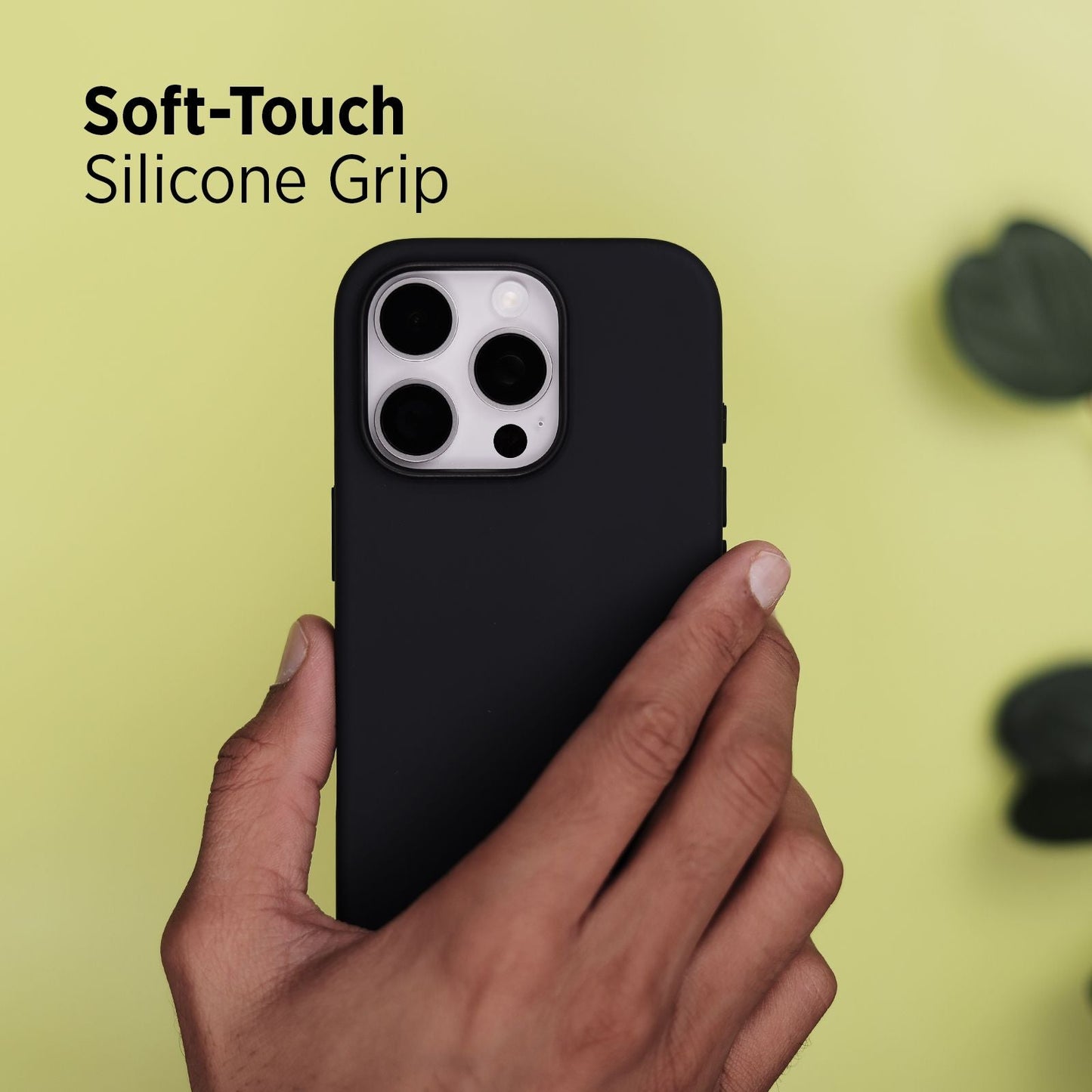 Tekne Silicone Case for iPhone 16 Pro | Soft-Touch Grip | Shockproof & Wireless Charging Compatible