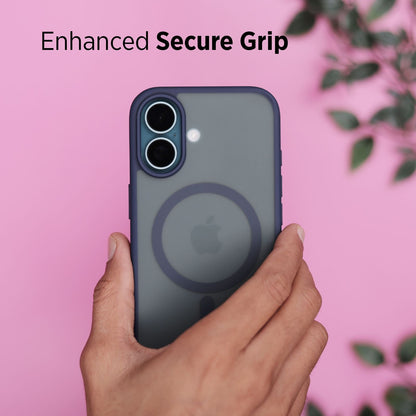 Tekne Matt MagSafe Case for iPhone 16 | Matte Finish | MagSafe Compatible & Scratch-Resistant