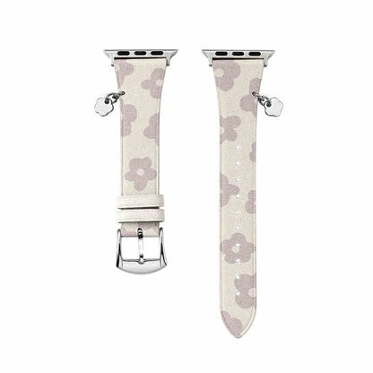 Tekne FLORO Leather Band | Printed Genuine Leather, Durable, Stylish StrapÂ 