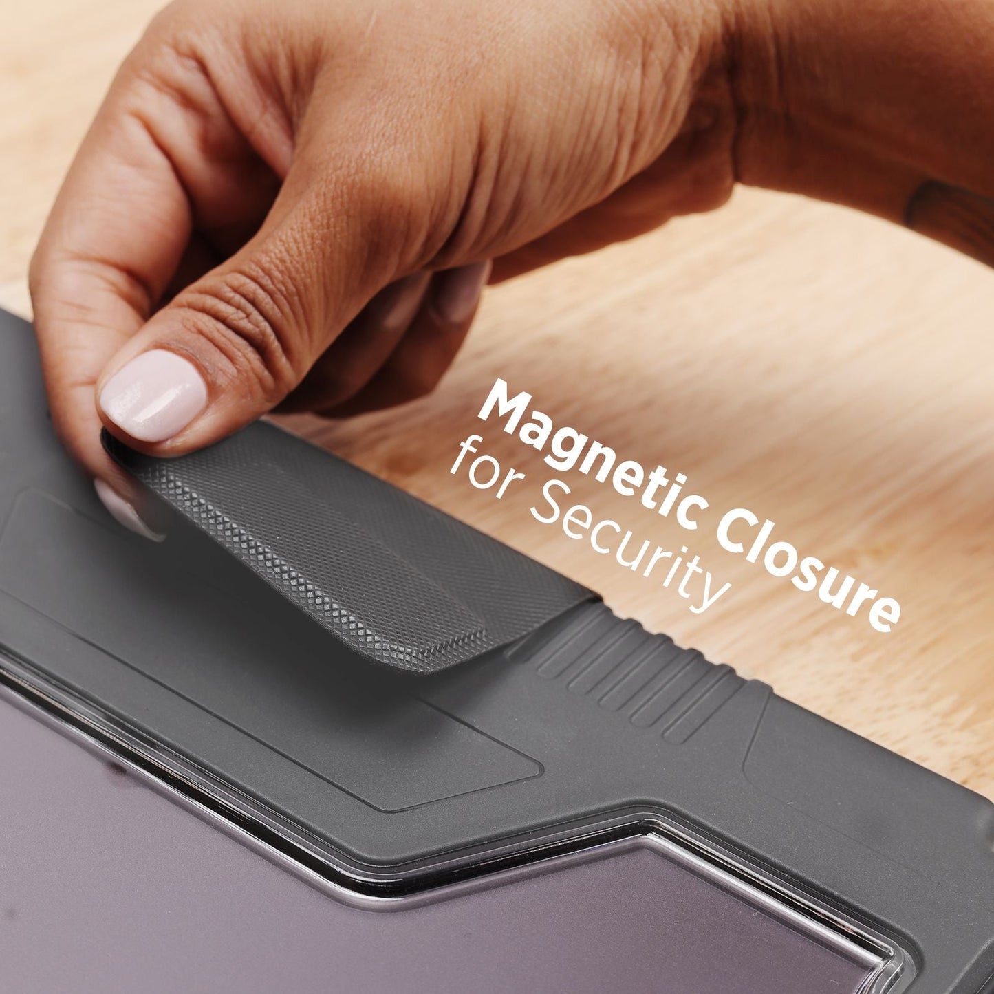 Tekne Shockproof Vegan Leather Case for iPad Air 13Â M2 | Stand Function | Drop Protection