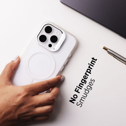 Tekne CLEAR Case with Camera Stand for iPhone 16 Pro | Slim, Transparent & Scratch-Resistant