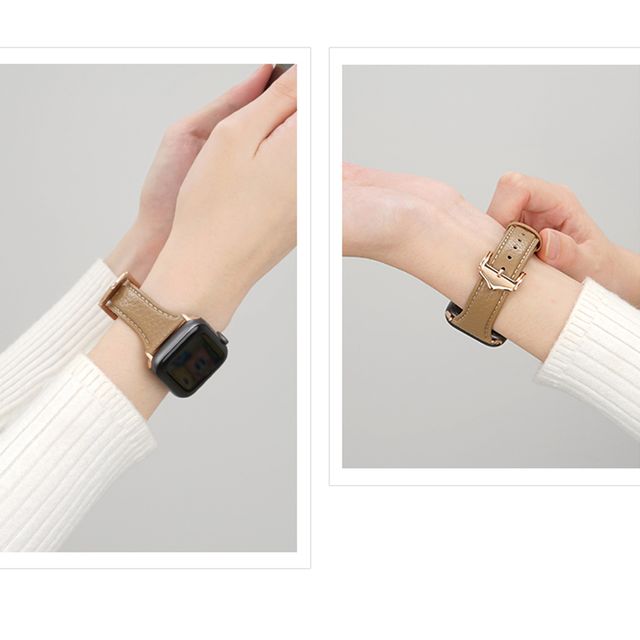 Tekne Elegance Leather Band | Genuine Leather, Quick-Release, Refined Strap Â 