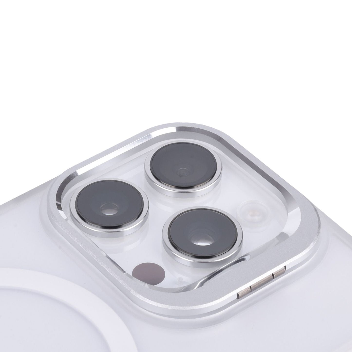 Tekne CLEAR Case with Camera Stand for iPhone 16 Pro Max | Slim, Transparent & Scratch-Resistant