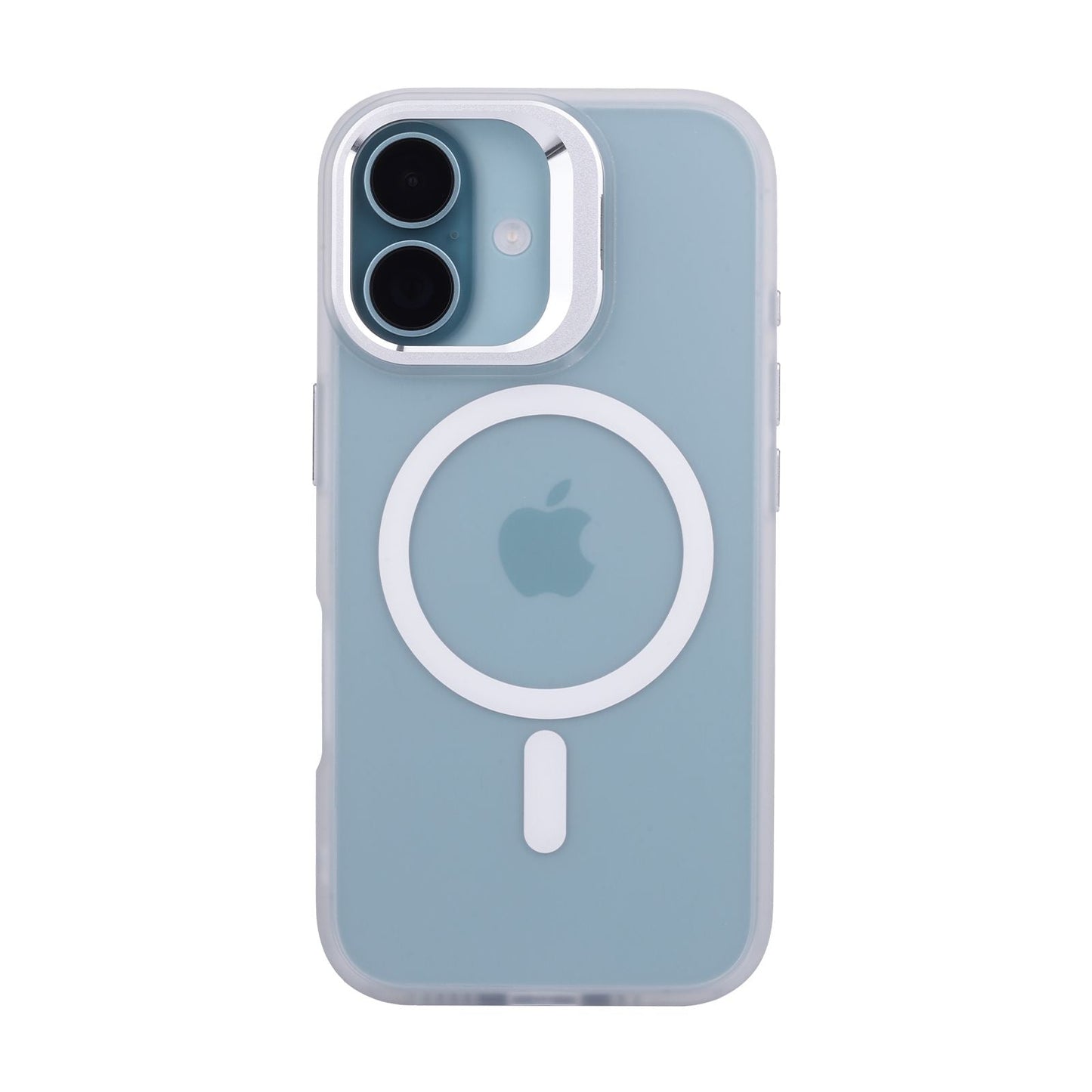 Tekne CLEAR Case with Camera Stand for iPhone 16 | Slim, Transparent & Scratch-Resistant
