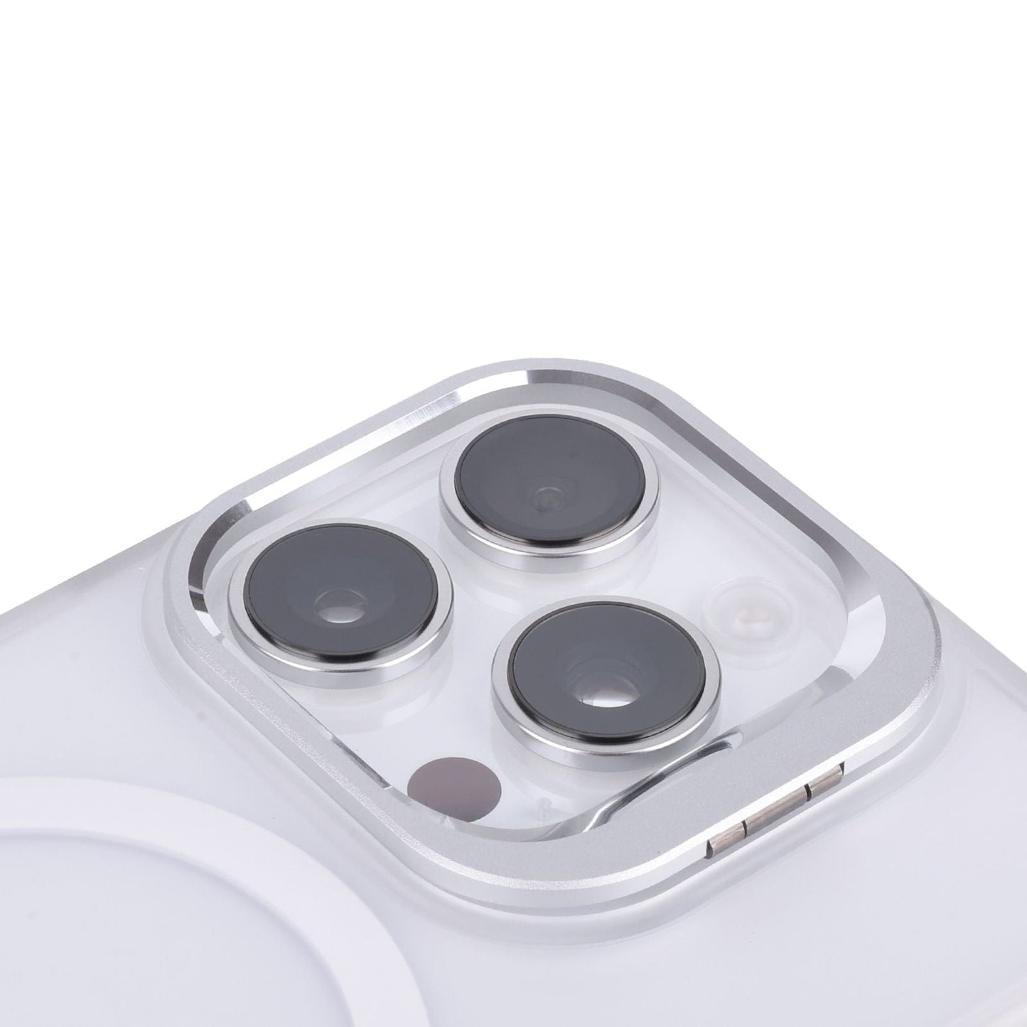 Tekne CLEAR Case with Camera Stand for iPhone 16 Pro | Slim, Transparent & Scratch-Resistant