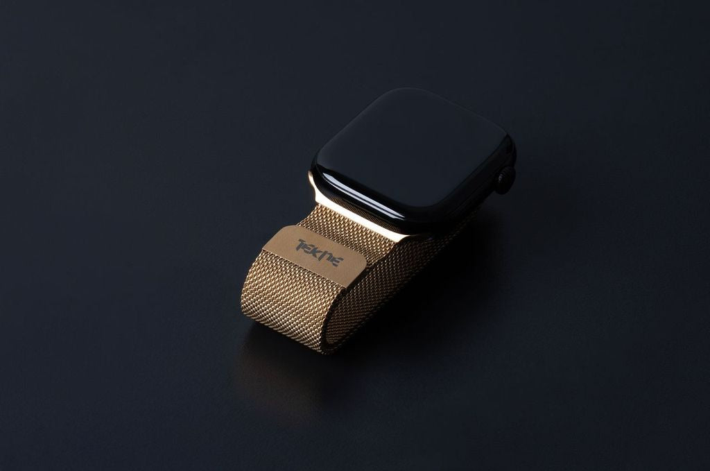 Tekne Classic Milanese Band | Dual Magnet, Stainless Steel, Quick Attach Strap