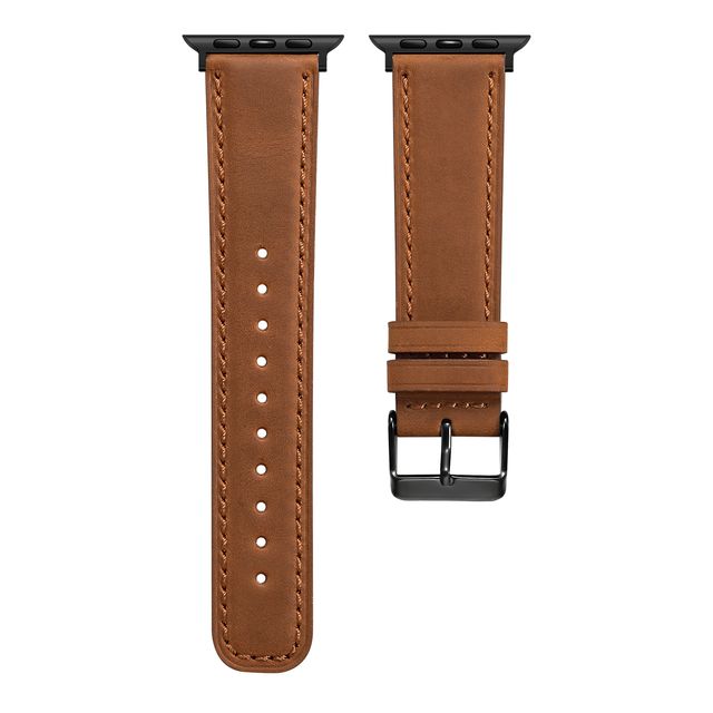 Tekne Classic Leather Band | Genuine Leather, Quick-Release, Durable StrapÂ 