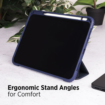Tekne Shockproof Vegan Leather Case for iPad Pro 11Â M4 | Stand Function | Drop Protection