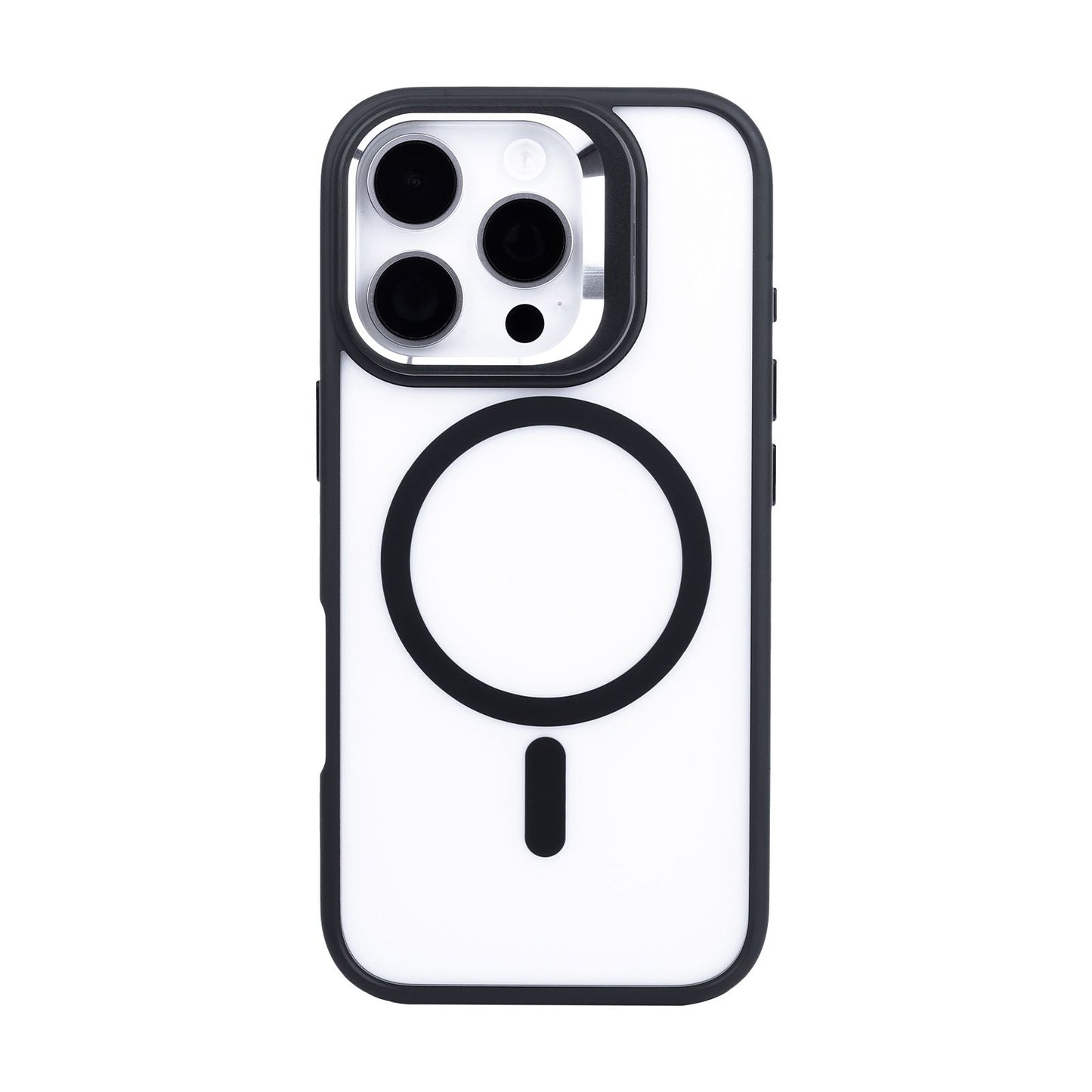 Tekne CLEAR Case with Camera Stand for iPhone 16 Pro Max | Slim, Transparent & Scratch-Resistant