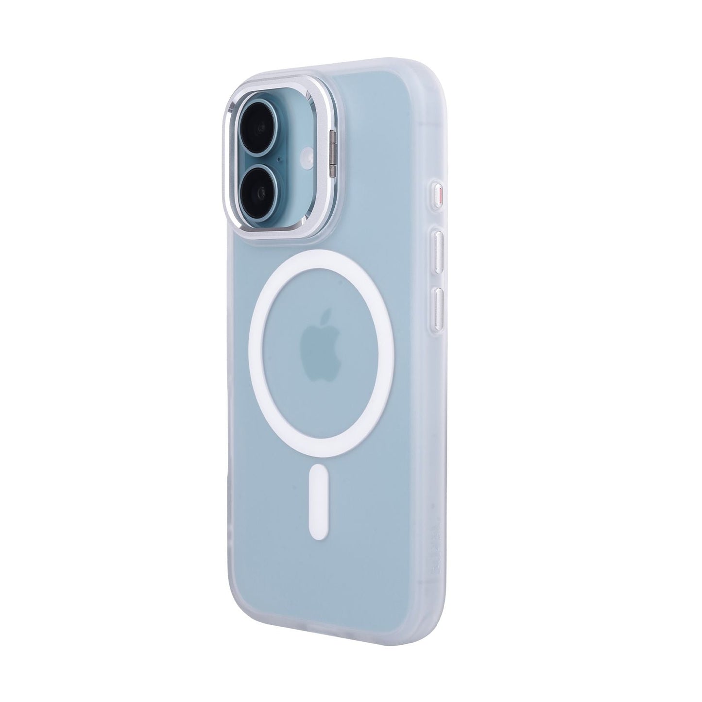 Tekne CLEAR Case with Camera Stand for iPhone 16 | Slim, Transparent & Scratch-Resistant