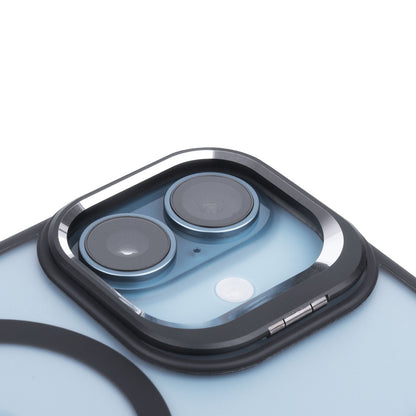 Tekne CLEAR Case with Camera Stand for iPhone 16 | Slim, Transparent & Scratch-Resistant