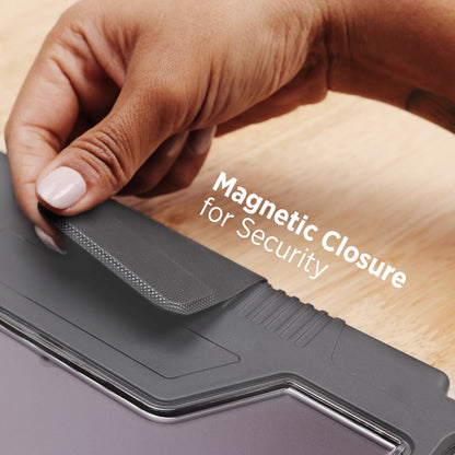 Tekne Shockproof Vegan Leather Case for iPad Pro 13 M4 | Stand Function | Drop Protection