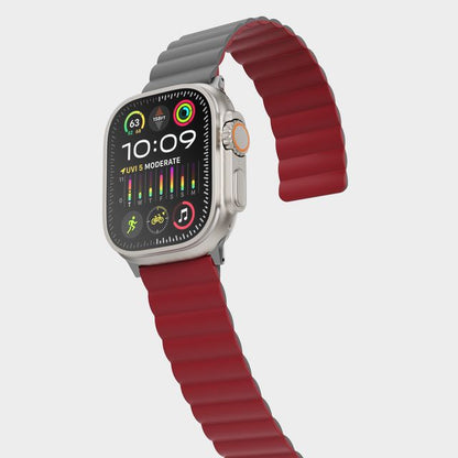Tekne Reversible Classic Silicone Magnetic Band | Dual-Sided, Magnetic, Waterproof StrapÂ 
